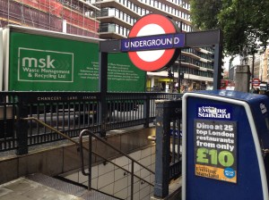 Chancery Lane Underground