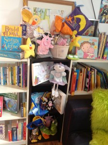 Nursery rhyme inspired puppets