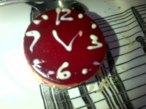 Oh my eras and whiskers! A miniature Victoria Sponge.