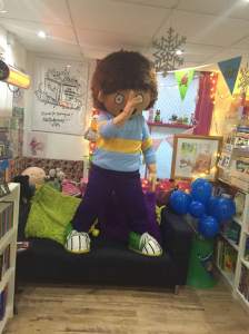 No jumping on the furniture Henry!