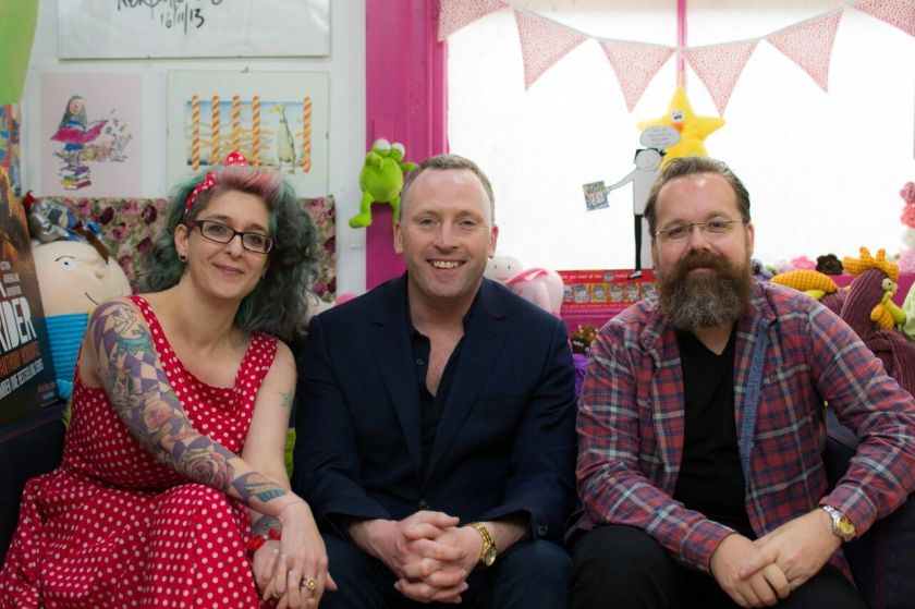 Natasha, Jonathan & Jim. Cheesy grins.